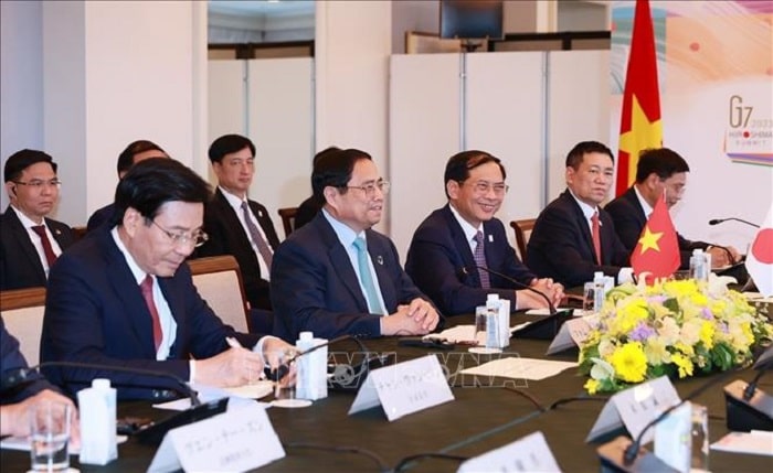 Thu tuong Pham Minh Chinh min - Thủ tướng Phạm Minh Chính hội đàm với Thủ tướng Nhật Bản Kishida Fumio