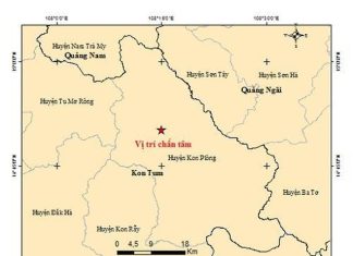 Động đất 3.0 độ Richter tại Kon Tum