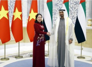 Phó Chủ tịch nước Võ Thị Ánh Xuân hội kiến Tổng thống UAE