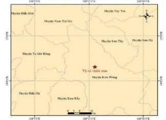 1 tuần, Kon Tum xảy ra 16 trận động đất