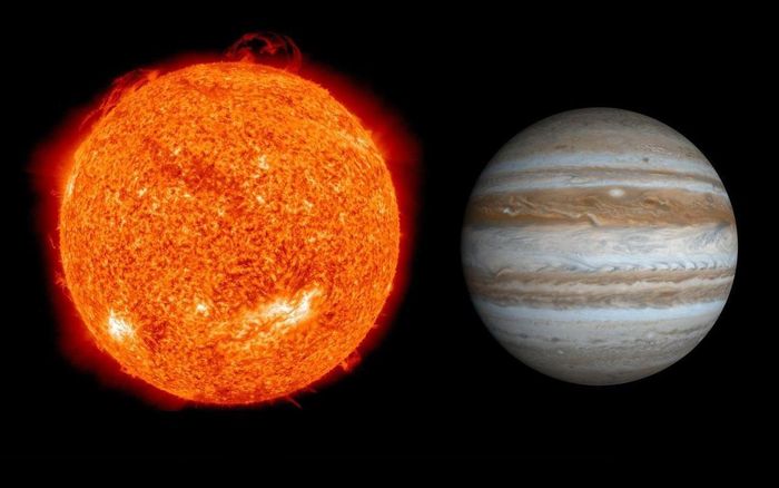 Một ngôi sao nhỏ có thể chứa một hành tinh khổng lồ?