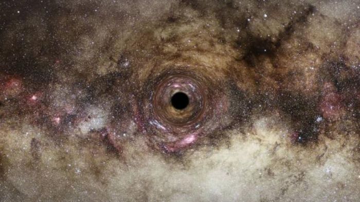 sieu lo den min - Phát hiện lỗ đen lớn gấp 30 tỷ lần Mặt trời nhờ dự đoán của Albert Einstein