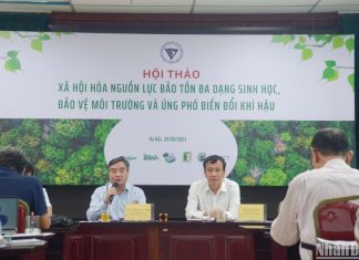 Xã hội hóa nguồn lực cho phục hồi thiên nhiên và ứng phó biến đổi khí hậu