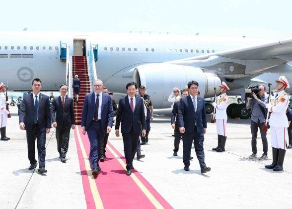 1 min 14 588x420 - Toàn cảnh chuyến thăm chính thức Việt Nam của Thủ tướng Australia Anthony Albanese