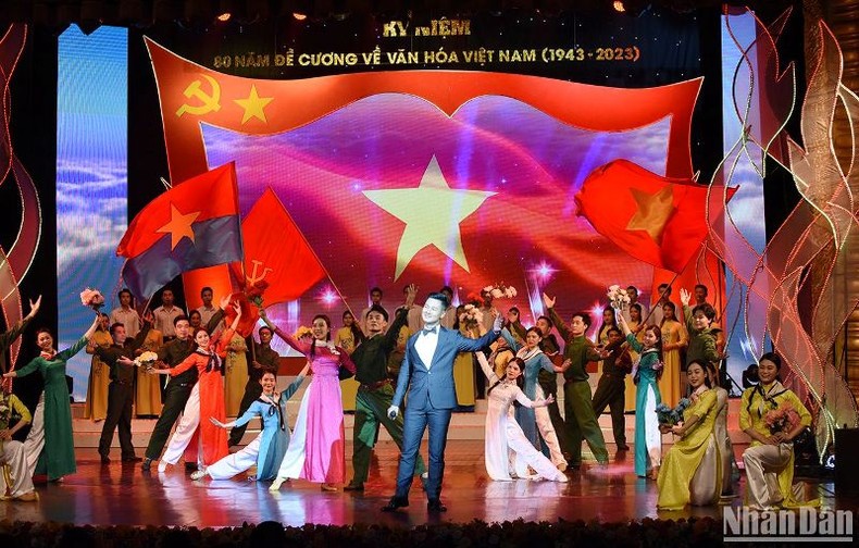 Lễ kỷ niệm và chương trình nghệ thuật đặc biệt kỷ niệm 80 năm ra đời Đề cương về Văn hóa Việt Nam (1943-2023) với chủ đề “Đề cương về Văn hóa Việt Nam - Những dấu ấn lịch sử”. 
