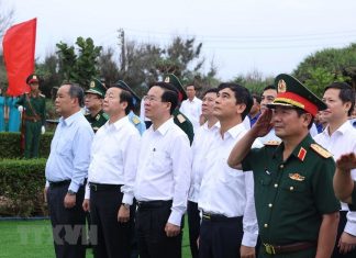 Chủ tịch nước Võ Văn Thưởng thăm huyện Phú Quý ở Bình Thuận