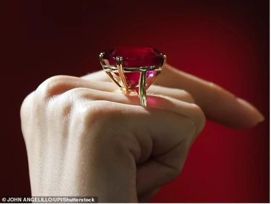 Estrela de Fura l&agrave; vi&ecirc;n hồng ngọc lớn nhất thế giới từng được đem ra đấu gi&aacute; (Ảnh: Daily Mail).
