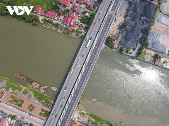 H&igrave;nh ảnh cầu Như Nguyệt mở rộng trước ng&agrave;y th&ocirc;ng xe