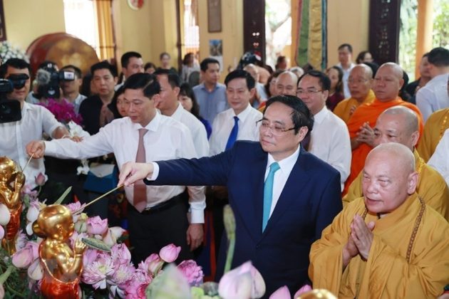 4 min 3 630x420 - Thủ tướng Phạm Minh Chính chúc mừng Đại lễ Phật đản 2023