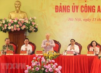 Tổng Bí thư chỉ đạo Hội nghị Đảng ủy Công an Trung ương