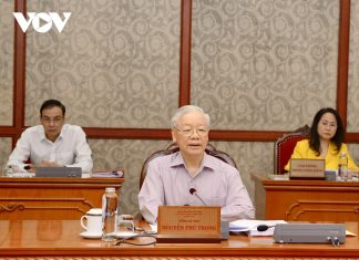 Tổng Bí thư chủ trì cuộc họp Bộ Chính trị, Ban Bí thư cho ý kiến tổng kết NQ 23