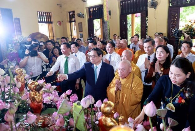 5 min 3 624x420 - Thủ tướng Phạm Minh Chính chúc mừng Đại lễ Phật đản 2023