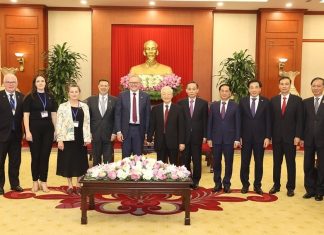 Tổng Bí thư Nguyễn Phú Trọng tiếp Thủ tướng Australia Anthony Albanese