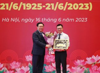 Chủ tịch Quốc hội gặp mặt cơ quan báo chí nhân Ngày báo chí Cách mạng