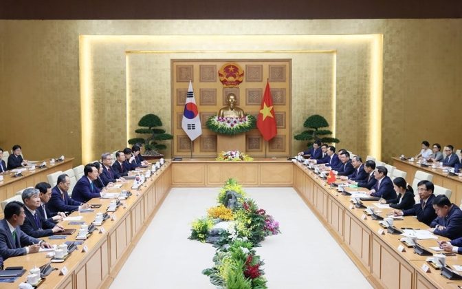 6 min 61 672x420 - Thủ tướng Phạm Minh Chính hội kiến Tổng thống Hàn Quốc Yoon Suk Yeol