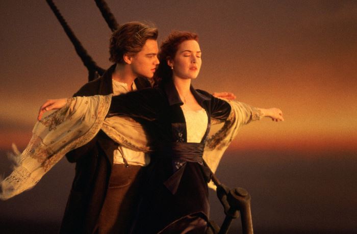 Cảnh phim kinh điển trong Titanic (1997)