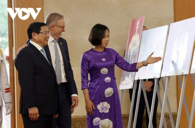 8 min 10 638x420 - Toàn cảnh chuyến thăm chính thức Việt Nam của Thủ tướng Australia Anthony Albanese