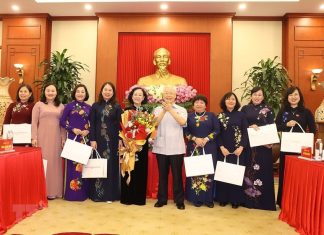 Tổng Bí thư gặp mặt Nhóm Nữ Đại biểu Quốc hội khóa XV