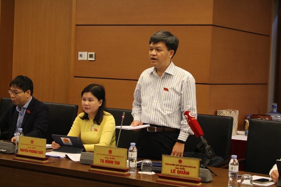 Dai bieu Quoc hoi Ta Dinh Thi Doan Thanh pho Ha Noi min - ĐBQH: Cần đề cập đến trách nhiệm đảm bảo an ninh nguồn nước xuyên biên giới