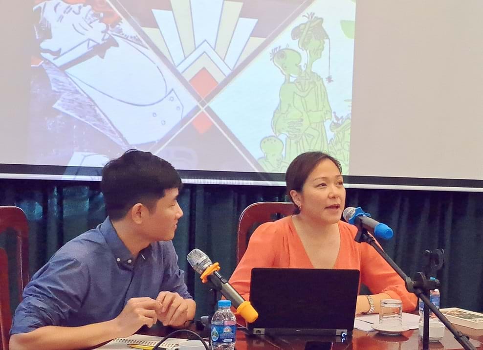 GS Martina Thucnhi Nguyen chia se tai toa dam - Những phát hiện mới về Tự Lực Văn Đoàn - Tác giả: Tùng Lâm