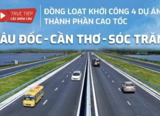 Khởi công cao tốc Châu Đốc – Cần Thơ – Sóc Trăng Khởi công cao tốc Châu Đốc - Cần Thơ - Sóc Trăng