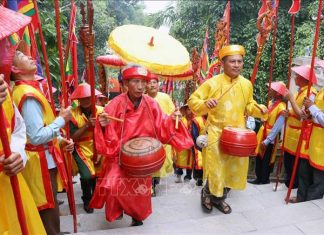 Lễ hội đền Chiêu Trưng: Tưởng nhớ công lao của Chiêu Trưng Đại vương Lê Khôi Lễ hội đền Chiêu Trưng: Tưởng nhớ công lao của Chiêu Trưng Đại vương Lê Khôi