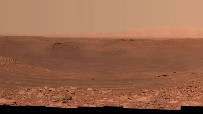 Mieng nui lua Belva tren Sao Hoa - Lần đầu tiên con người ở Trái Đất có thể xem Sao Hỏa trực tiếp