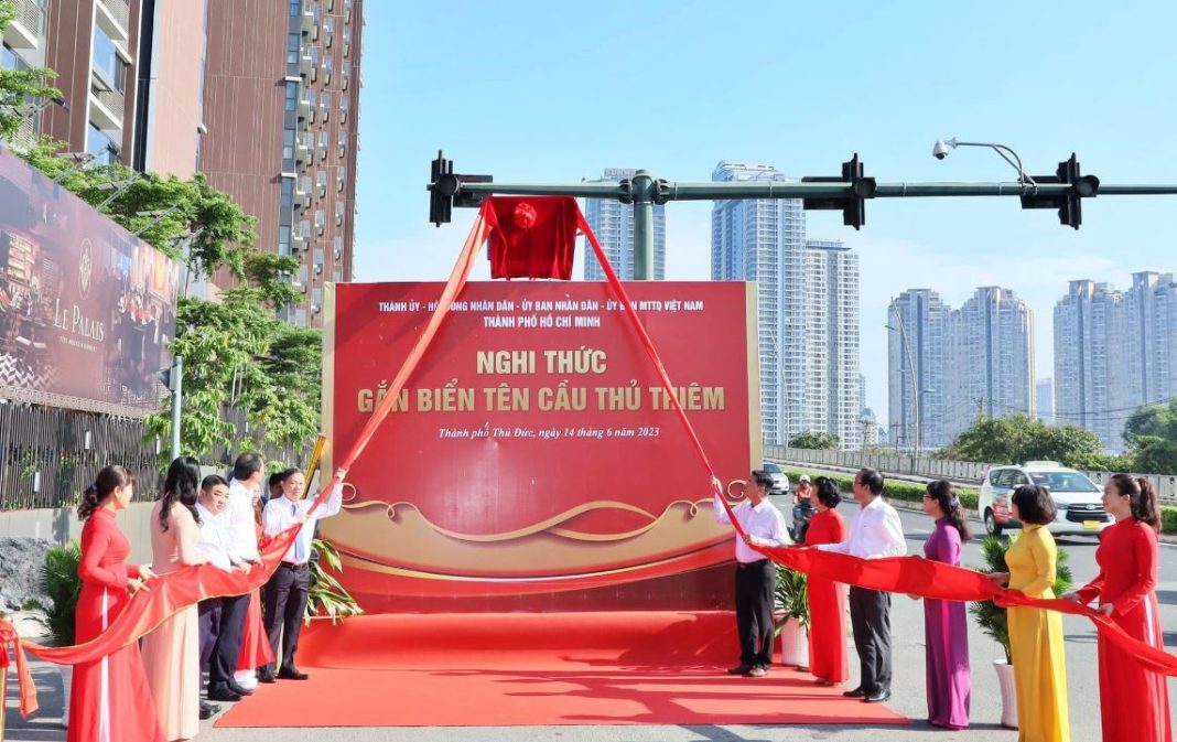 TP.HCM đổi tên cầu Thủ Thiêm 1 và cầu Thủ Thiêm 2