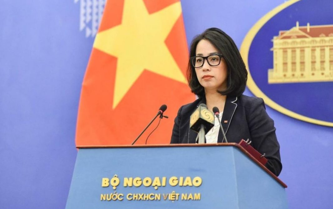 Việt Nam lên tiếng trước phát ngôn của Trung Quốc về tàu Hướng Dương Hồng 10
