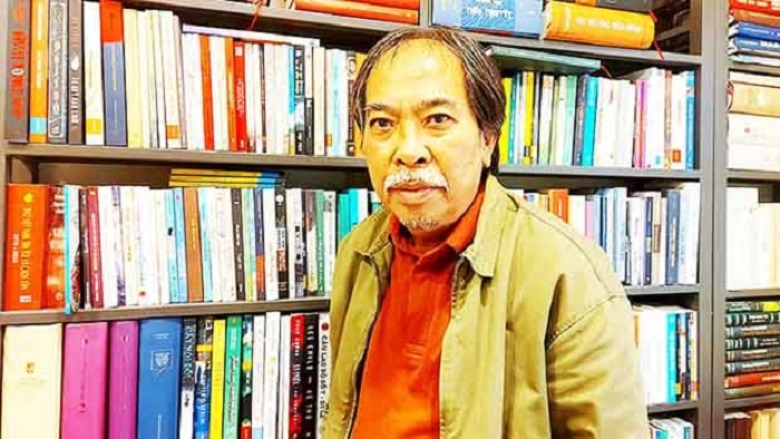 Nhà thơ Nguyễn Quang Thiều – Chủ tịch Hội Nhà văn Việt Nam.
