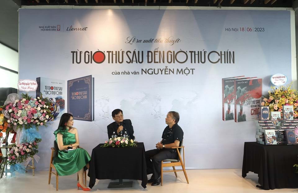 Nhà văn Nguyễn Một chia sẻ về cuốn tiểu thuyết.