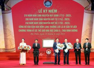 Công bố văn bản hán nôm làng Trường Lưu là Di sản tư liệu Công bố văn bản hán nôm làng Trường Lưu là Di sản tư liệu