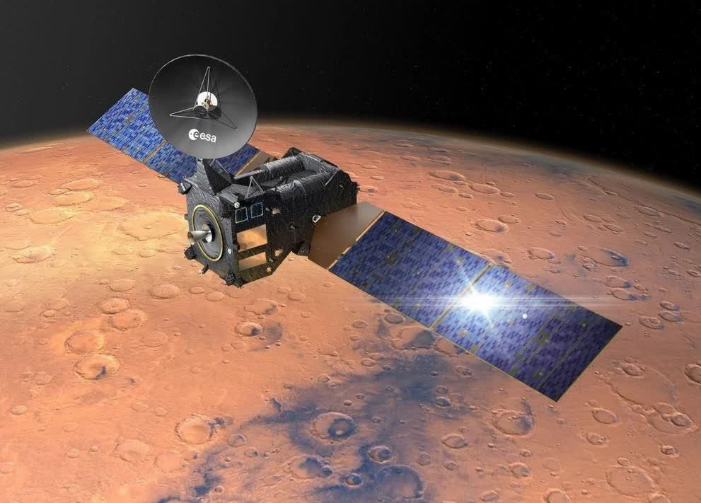 Tàu vũ trụ ExoMars Trace Gas Orbiter.
