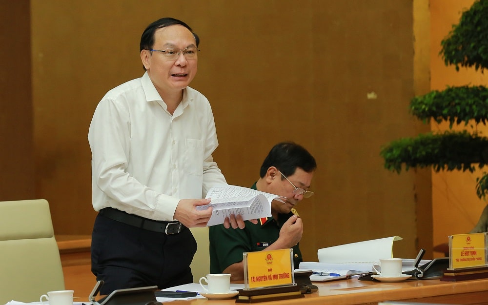 Thứ trưởng Bộ TN&MT Lê Công Thành tiếp thu và làm rõ một số ý kiến đóng góp vào nội dung Quy hoạch 