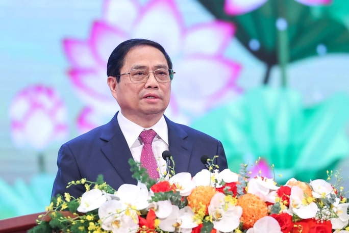 Thu tuong Chinh phu phat bieu min - Thủ tướng Phạm Minh Chính: Những điển hình tiên tiến đều tỏa sáng tinh thần yêu nước