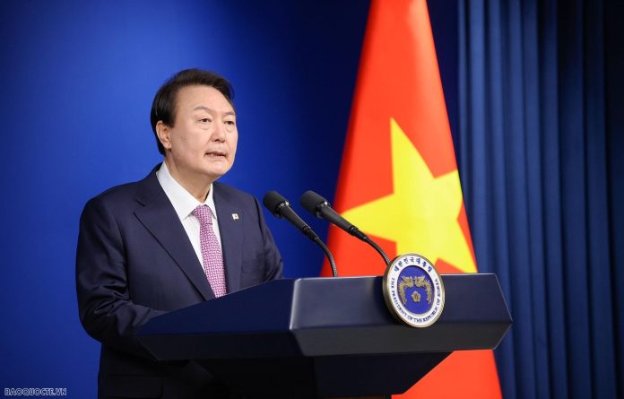 Tổng thống Hàn Quốc: Seoul sẽ tăng cường hợp tác theo định hướng tương lai, vì mục tiêu cùng Việt Nam thịnh vượng