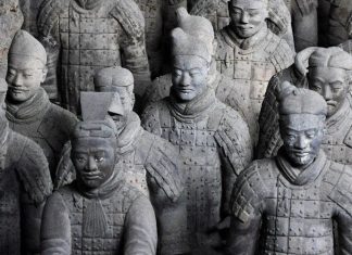 Phát hiện mới về đội quân đất nung của Tần Thủy Hoàng