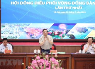 Thủ tướng chủ trì Hội nghị Hội đồng Điều phối Vùng Đồng bằng sông Hồng