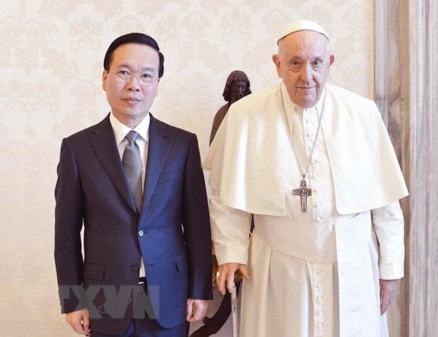 Giáo hoàng Francis mong quan hệ Tòa thánh-Việt Nam ngày càng tốt đẹp