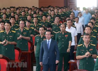 Chủ tịch nước Võ Văn Thưởng làm việc với Bộ Tư lệnh Quân khu 2