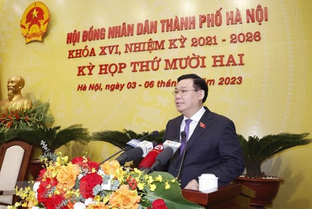 2 min 3 626x420 - Chủ tịch Quốc hội dự khai mạc Kỳ họp thứ 12 HĐND thành phố Hà Nội