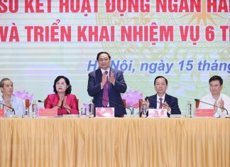 Thủ tướng dự hội nghị triển khai nhiệm vụ ngân hàng 6 tháng cuối năm