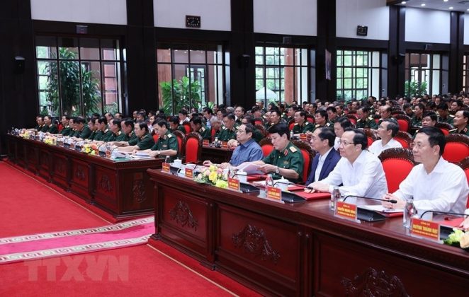 3 min 8 662x420 - Thủ tướng Phạm Minh Chính dự Hội nghị Quân chính Toàn quân