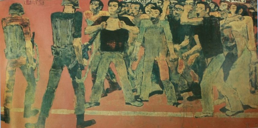 Bảo vật quốc gia - t&aacute;c phẩm 'Thanh ni&ecirc;n th&agrave;nh đồng' (Nguyễn S&aacute;ng).