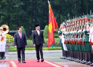 Thủ tướng Phạm Minh Chính chủ trì Lễ đón Thủ tướng Malaysia