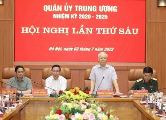 Tổng Bí thư chủ trì Hội nghị Quân ủy Trung ương lần thứ sáu