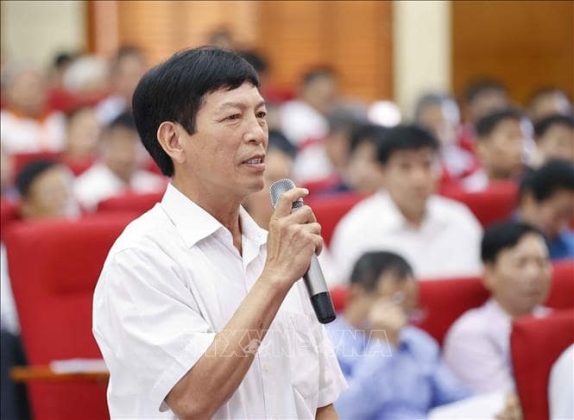 Cử tri Nguyễn Văn Lợi ph&aacute;t biểu về đ&aacute;nh gi&aacute; kết quả Kỳ họp thứ 5, Quốc hội kho&aacute; XV.