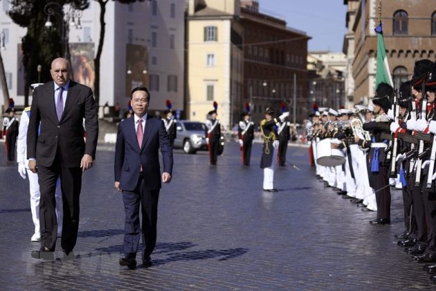 7 min 44 630x420 - Hình ảnh hoạt động của Chủ tịch nước Võ Văn Thưởng tại Italy