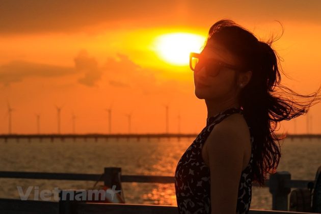 Kh&ocirc;ng cần phải đi đ&acirc;u xa, bạn ho&agrave;n to&agrave;n c&oacute; thể tạo n&ecirc;n những tấm ảnh check-in c&ugrave;ng c&acirc;y &lsquo;chong ch&oacute;ng&rsquo; khổng lồ hệt như ở H&agrave; Lan hay Đan Mạch.