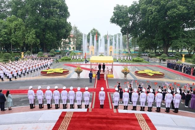 9 min 23 630x420 - Thủ tướng Phạm Minh Chính chủ trì Lễ đón Thủ tướng Malaysia
